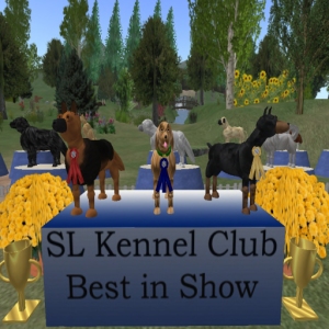 The Second Life Kennel Club Dog Show Winners
